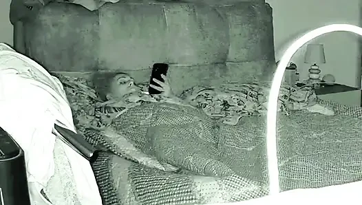 Ehefrau Beim Plaudern Beim Masturbieren Erwischt