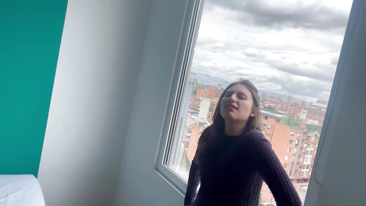 I'm fucked by my ex-boyfriend's lesbian friend