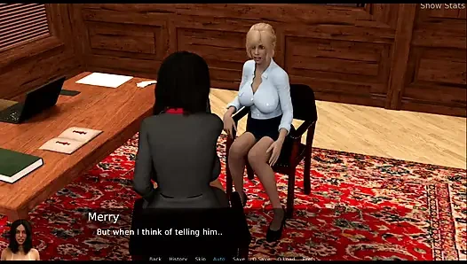 Project hot wife #11 - Ed fucked Merry in the Police station.