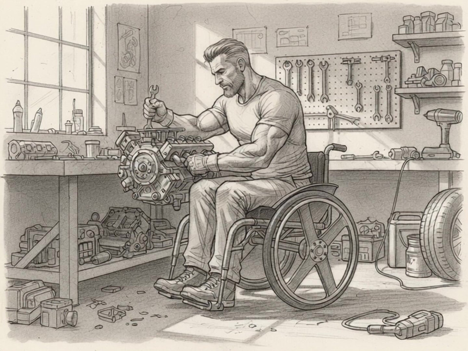 Micul atelier al jantelor.