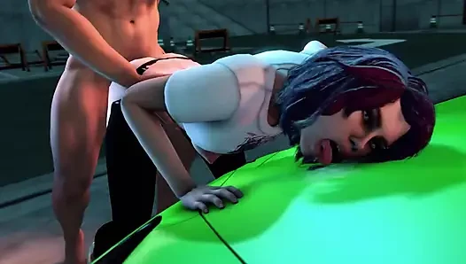 JintsurikiSFM Hot 3d Sex Hentai Compilation -23