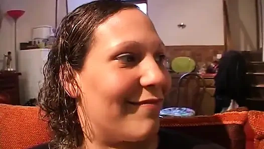 Lydie and Fabrice, interracial couple