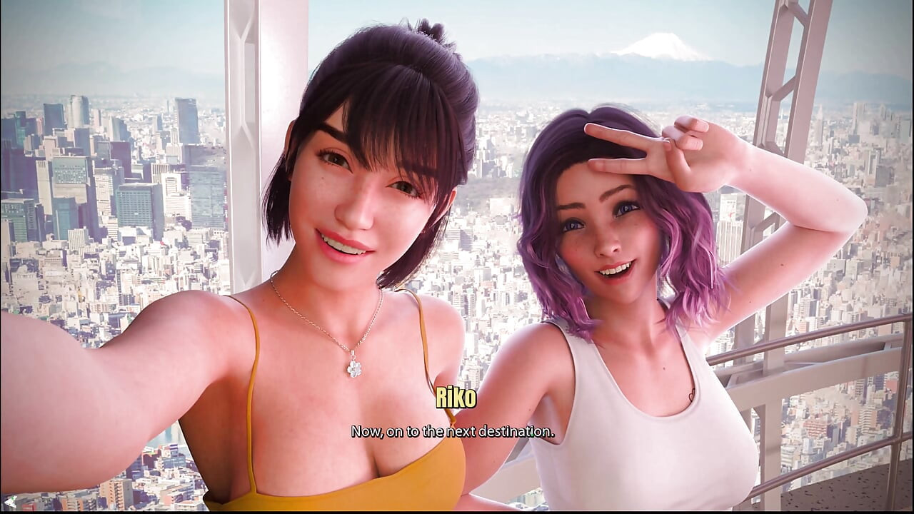 Julia在日本 - Julia去了日本, 所以她的故事开始了