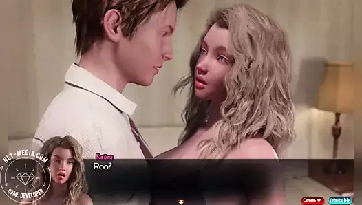 First time sex. A romantic story of lovers. PC Game