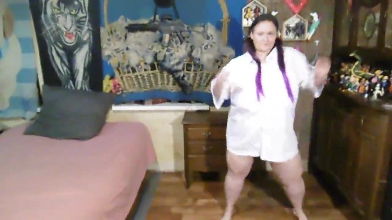 My xhamster friend Motisa striptease in Man's Shirt