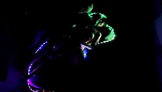 Two lighting experiments - One with Ultraviolet, The Other With an LED Strip