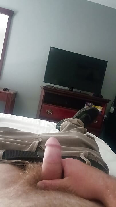 Stroking Cumshot