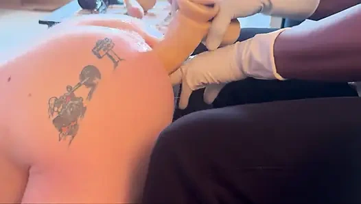 Schmerzhafte analdehnung