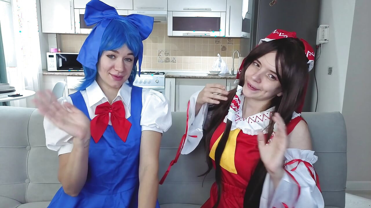 Touhou, chupada de culo, cosplay