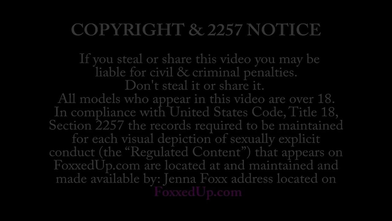Jenna Foxx üçlü amcık yarışması