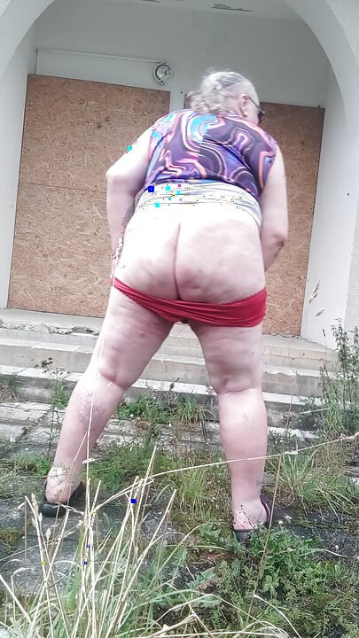 Gangstazz In Estonia. Strip Down At Old Building Big Ass Real Tits