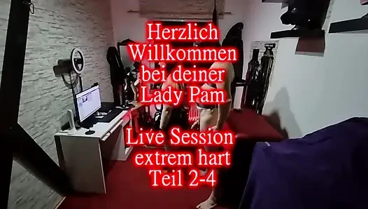 Очень жесткая живая сессия, часть 2-4