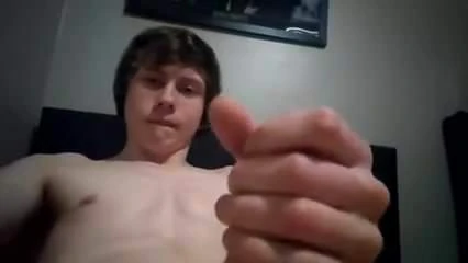 Wanking in Bed