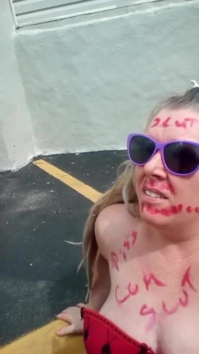 The piss cum slut