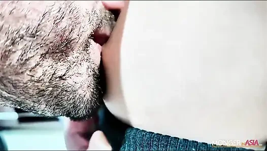 Asian Slut Wrecked By Big White Cock