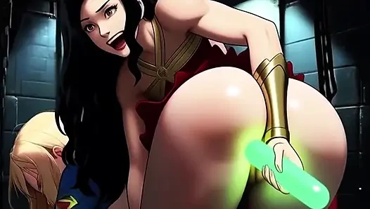 Supergirl Gets Tied Up And Penetrated!