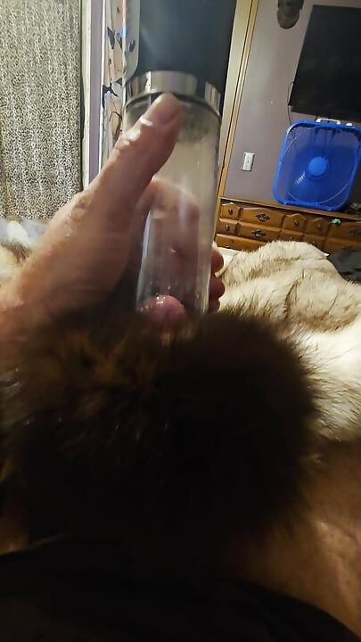 Fur fetish masterbator