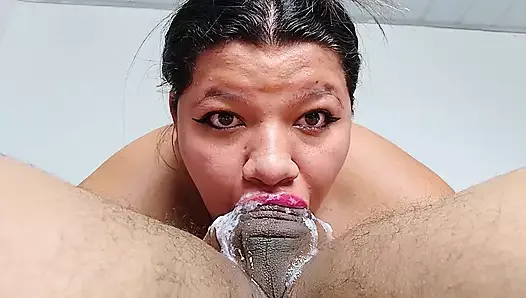 18 Year Old Girl Gets Face Fucked with a Cock in her Throat - Extreme Blowjob that Will Make You Wet - Part Four
