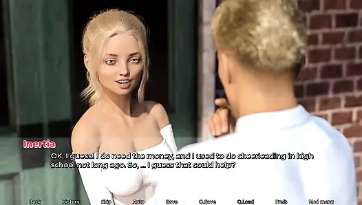 Inertia 1. Tenika & Inertia lagi asik mandi bareng-bareng.