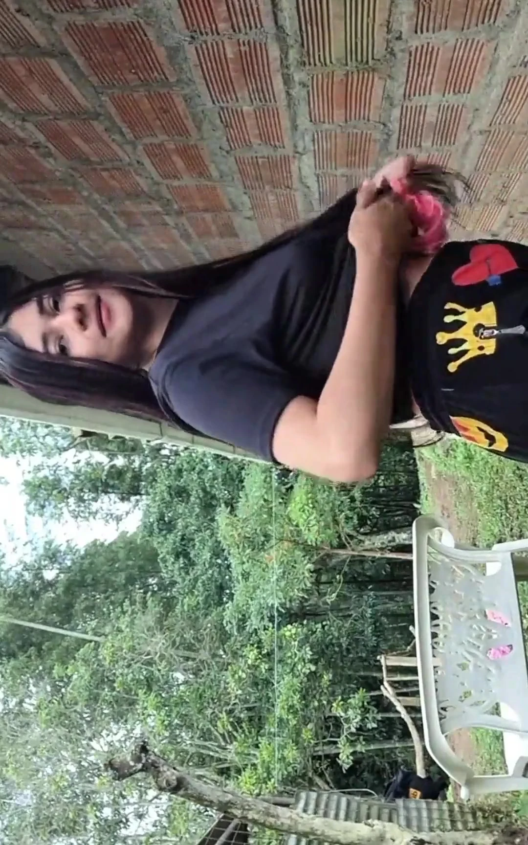 Yulieth Gomez Touches Herself in the Park and Shows Her Pussy and Takes off All Her Clothes