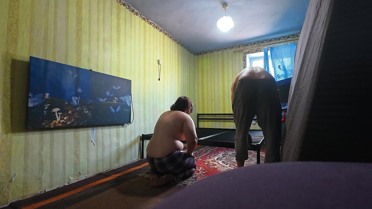 Behind the scenes, uncut. We're building a new sex bed