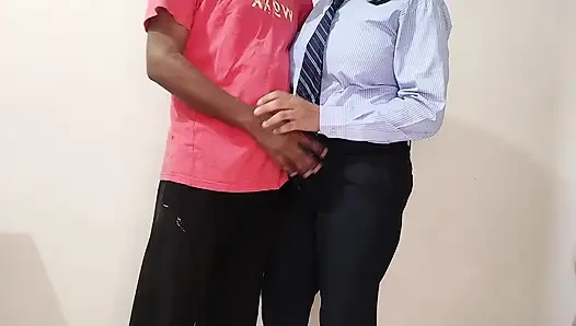 Desi Sexy Girl bunked school and had sex with principal sir in hotel, hot hindi audio