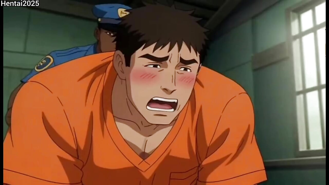 การ์ตูนเฮนไตแอนิเมชันคอมพิลเลชัน การ์ดคุมขังผิวสีเย็ดตูดในคุก