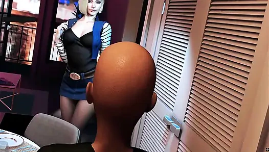 The Digital Temptress: Curves of Desire- Hentai Animasi 3D