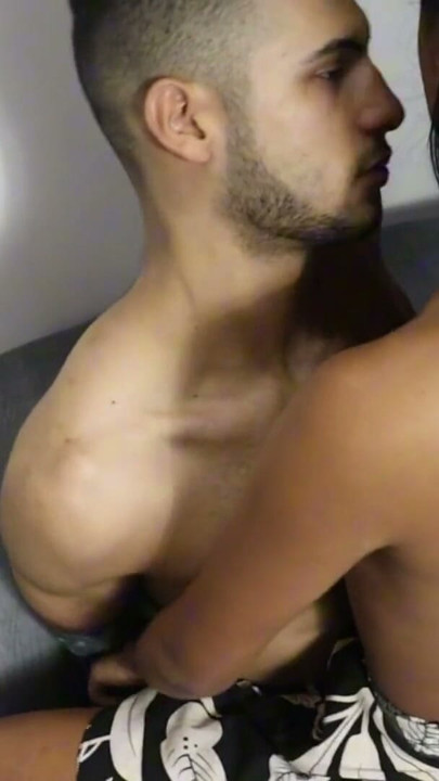 REAL: Tenant Fucks His Landlady - Interracial Sex in the Living Room - Spanish Porn | Clip 1