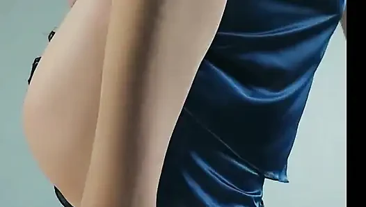 MILF Erotically Moves and Wiggles Her Ass, She Really Wants Your Cock to Enter Her Ass! Ginnagg