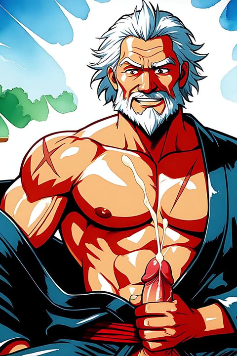 Anime and Manga Inspired Erotic Man Art Set