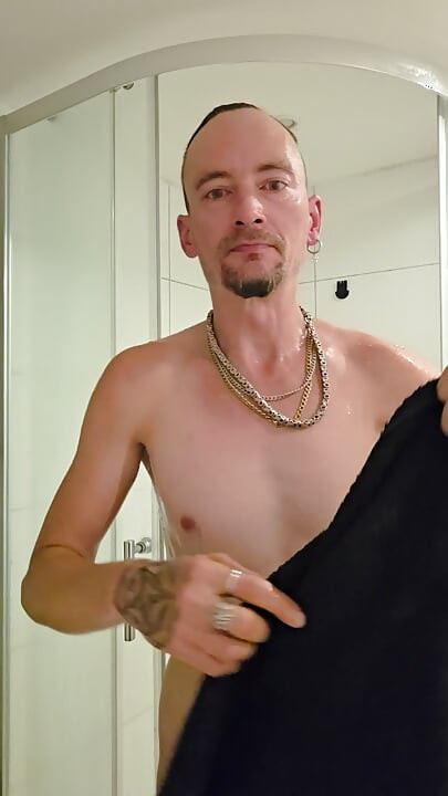 When I showered, I got a boner