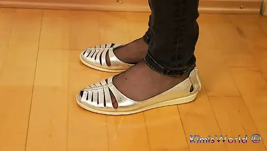 Nylon Soles Worship - Extreme Feet Tease, Dangling & Shoeplay