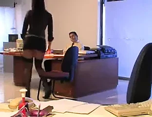 Blowjob from the new Secretary