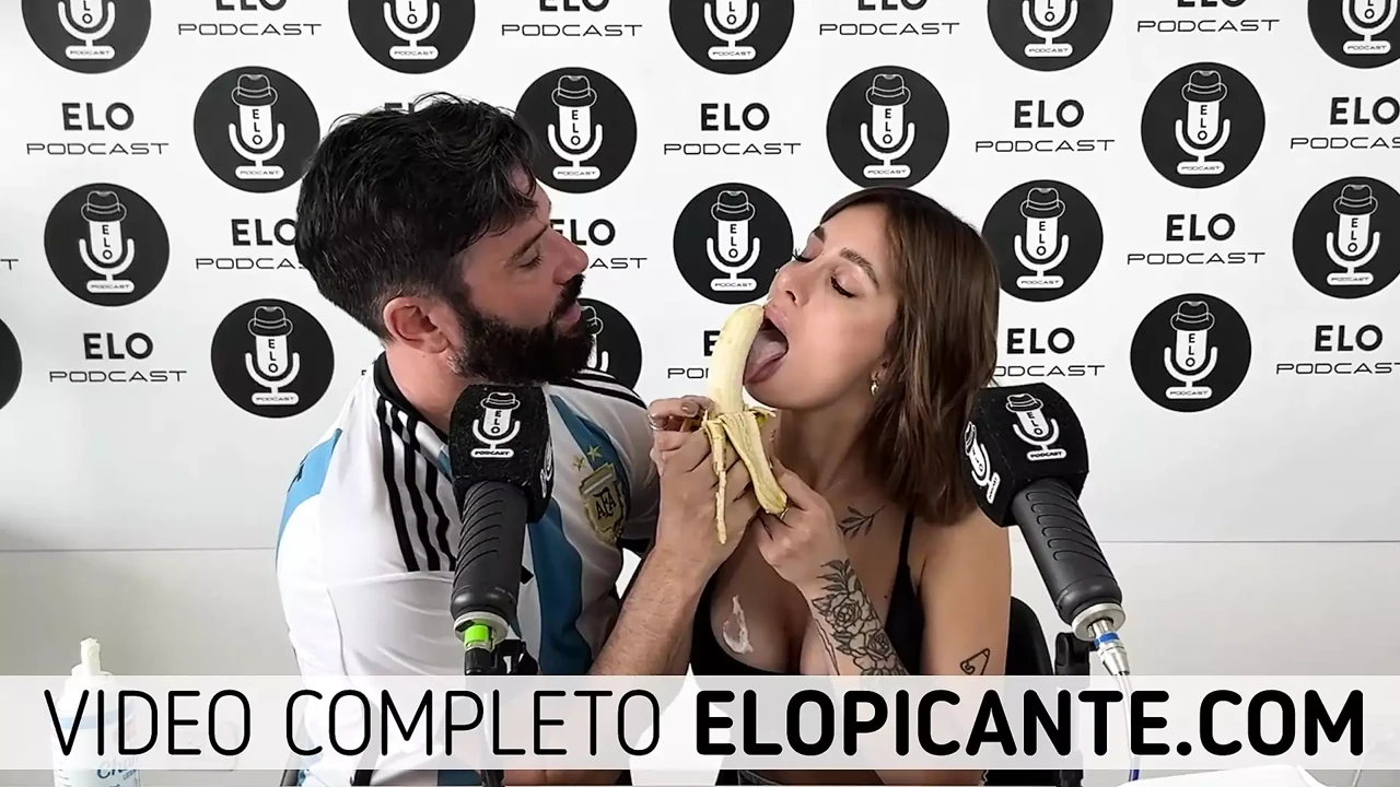 CAMI NAIR EATS THE CREAMY BANANA AT THE SPICY ROOM