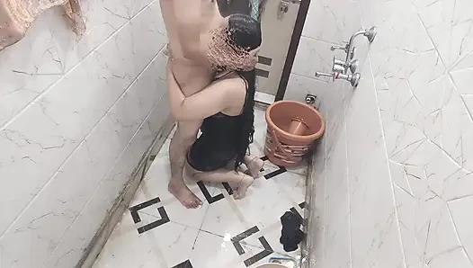 Bhabhi Ji Ne Shower Mein Mera Lund Pakad Liya  Bathroom Fuck Hindi Audio