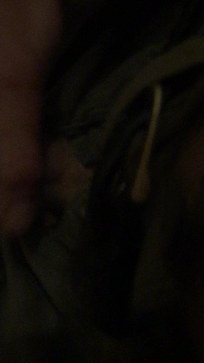 The most boring, extremely chill nut busted but lookin down the barrel.