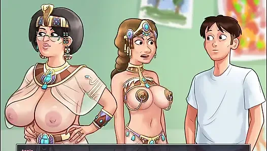 Summertime Saga, ich male meinen nackten Schulleiter auf dem College, als sie ... Xxx