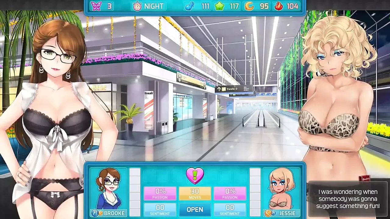 Huniepop 2 - Double Date - Part 8 Girl Lesbian Babes by Loveskysan