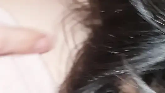 Gece geç saatlerde balkonda sikişme seansı