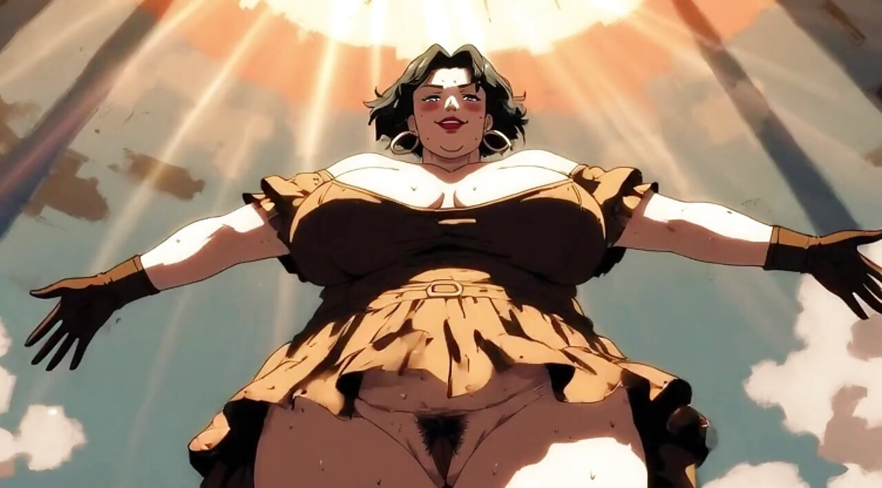 Ai-cartoon-bBW tanzende frauen-clips