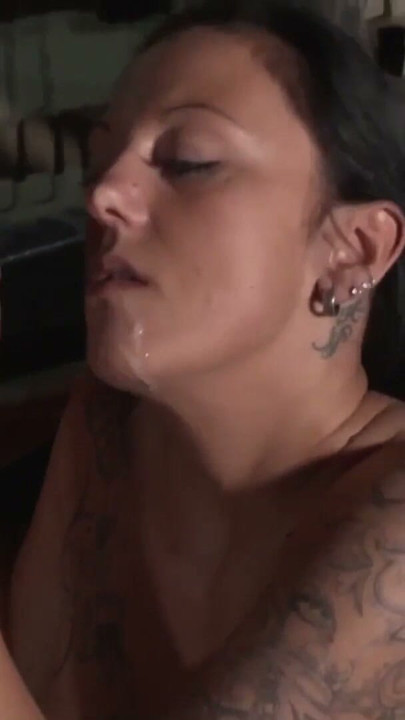 step dad fuck slut stepdaughter at work and she eats his cum | Clip 3