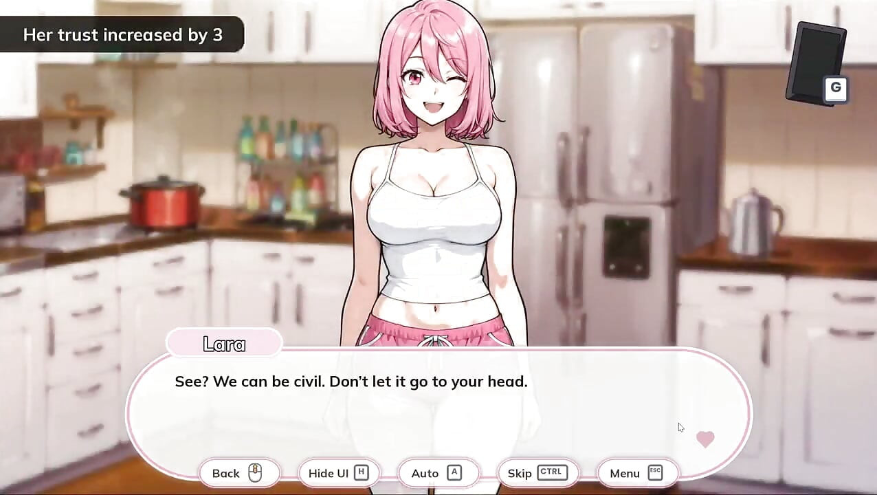 Одна с моей сводной сестрой, игра Hentai Taboo эпизод 2, моя сводная сестра выглядит застрявшей в стиральной машине!