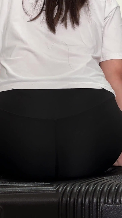 Fart Sound Test Gone Wild: Different Surfaces Naked Leggings