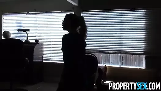 PropertySex - Innocent realtor turns into horny sex demon