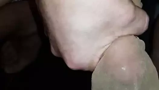 Yavaş mo naylon boşalma