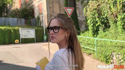 Perky Cutie Una Fairy Goes on a Riverside Blind Date with Nick Ross