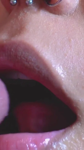 Iconic moment from "Close-up: Slow Blowjob on a Thick Meaty Dick Sticky Cum"