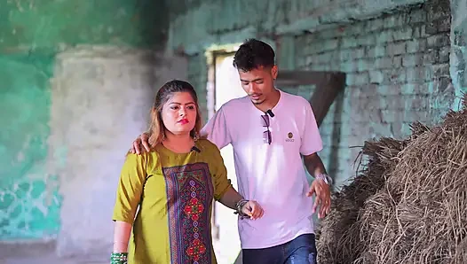 Took my girlfriend to a scary place, fucked her and made her suck my big dick, clear hindi audio