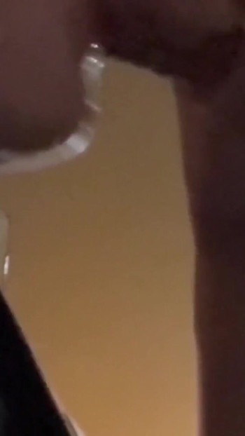 Captivating moment from "I Drain 2 Loads of Cum Outside Our Hotel Room!"